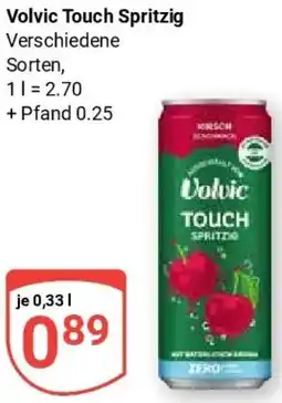 Globus Volvic Touch Spritzig Angebot