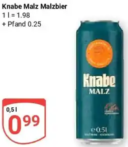 Globus Knabe Malz Malzbier Angebot