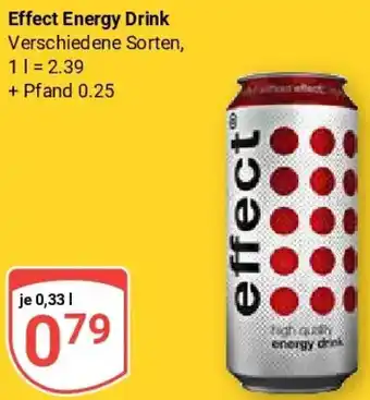 Globus Effect Energy Drink Angebot