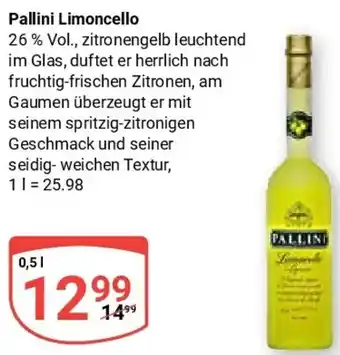 Globus Pallini Limoncello Angebot