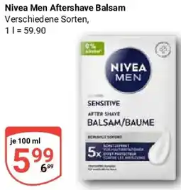 Globus Nivea Men Aftershave Balsam Angebot