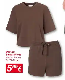 KiK Damen Sweatshorts Angebot