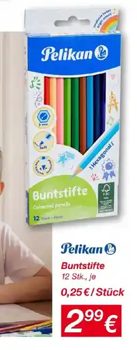 KiK Pelikan Buntstifte 12 Stk., Angebot