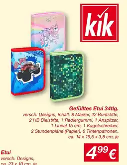 KiK Gefülltes Etui 34tlg. Angebot