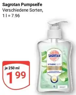 Globus Sagrotan Pumpseife Angebot
