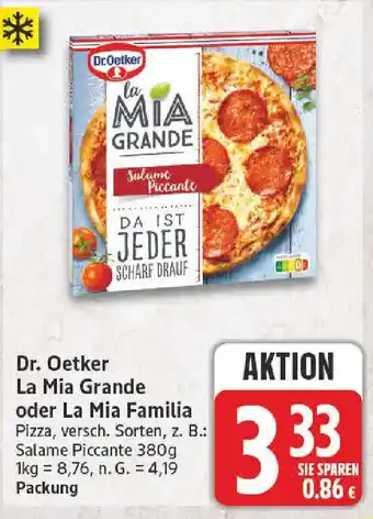 NP Discount Dr. Oetker La Mia Grande oder La Mia Familia Angebot