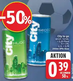 NP Discount City to go Angebot