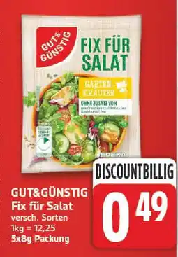 NP Discount GUT&GÜNSTIG Fix für Salat Angebot