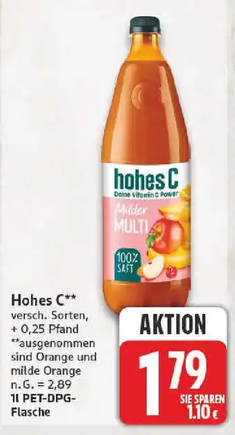 NP Discount Hohes C Angebot