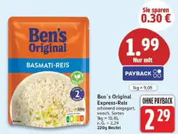 NP Discount Ben's Original Basmati-Reis Angebot