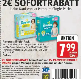 NP Discount Pampers Single-Pack Angebot