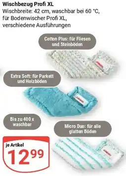 Globus LEIFHEIT Wischbezug Profi XL Angebot