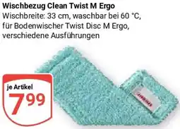 Globus LEIFHEIT Wischbezug Clean Twist M Ergo Angebot