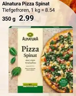Globus Alnatura Pizza Spinat Angebot