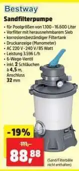 Thomas Philipps Sandfilterpumpe Angebot