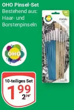 Globus OHO Pinsel-Set Angebot