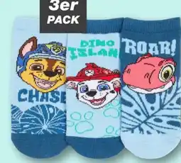 KiK Paw Patrol Kinder-Sneakersocken 3er-Pack Angebot