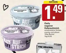 WEZ Oatly veganer Haferaufstrich Angebot