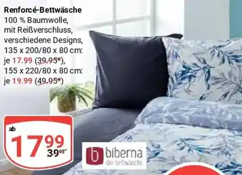 Globus Biberna Renforcé-Bettwäsche Angebot