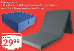 Globus Klappmatratze Angebot
