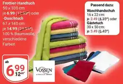 Globus VOSSEN Frottier-Handtuch oder Duschtuch Angebot