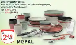 Globus MEPAL Outdoor-Geschirr Silueta Angebot