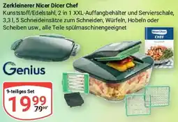 Globus Genius Zerkleinerer Nicer Dicer Chef Angebot