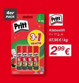 KiK Pritt klebestift Angebot