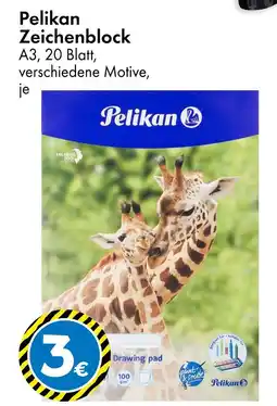 TEDi Pelikan zeichenblock Angebot