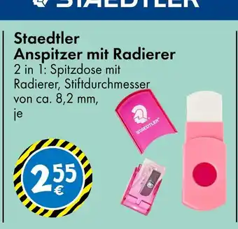 TEDi Staedtler anspitzer mit radierer Angebot
