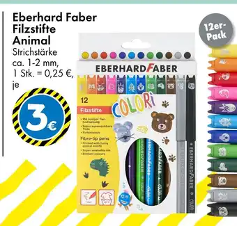 TEDi Eberhard faber filzstifte animal Angebot