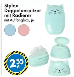 TEDi Stylex doppelanspitzer mit radierer Angebot