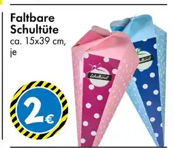 TEDi Faltbare schultüte Angebot
