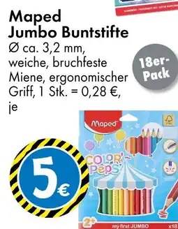 TEDi Maped jumbo buntstifte Angebot