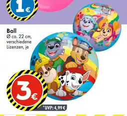 TEDi Paw patrol ball Angebot