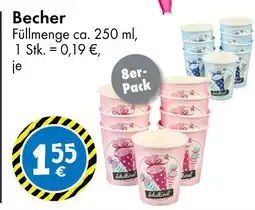 TEDi Becher Angebot