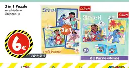 TEDi Trefl 3 in 1 puzzle Angebot
