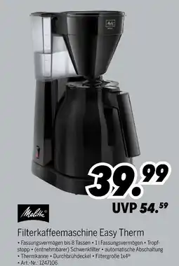 MEDIMAX Filterkaffeemaschine easy therm Angebot