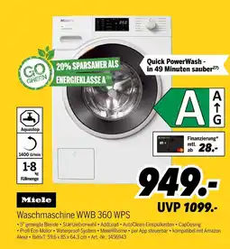 MEDIMAX Miele waschmaschine wwb 360 wps Angebot