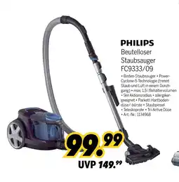 MEDIMAX Philips beutelloser staubsauger fc9333/09 Angebot