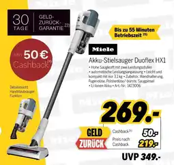 MEDIMAX Miele akku-stielsauger duoflex hx1 Angebot