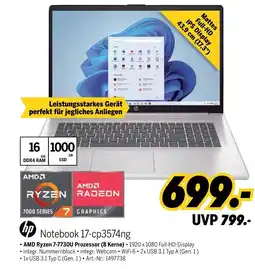 MEDIMAX Hp amd ryzen 7-7730u prozessor (8 kerne) Angebot