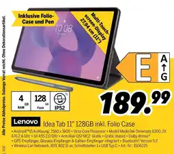 MEDIMAX Idea tab 11 128gb inkl. folio case Angebot