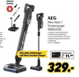 MEDIMAX Akku-nass-/ trockensauger aw82u2dg Angebot