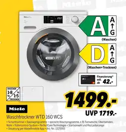 MEDIMAX Miele waschtrockner wtd 160 wcs Angebot