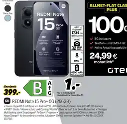 MEDIMAX Xiaomi redmi note 15 pro+ 5g (256gb) Angebot