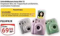 Globus FUJIFILM Sofortbildkamera Instax Mini 12 Angebot