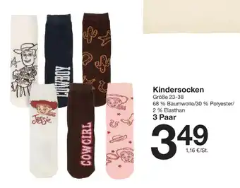 Zeeman Kindersocken Angebot