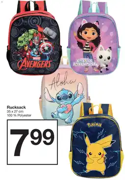 Zeeman Rucksack Angebot