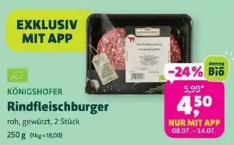 KÖNIGSHOFER Rindfleischburger